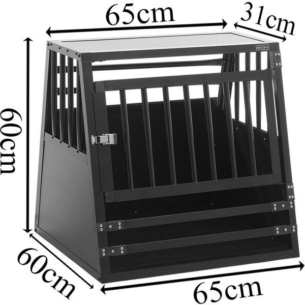  SafeCrate Medium Wide Low Med Tröskel - Hundbur