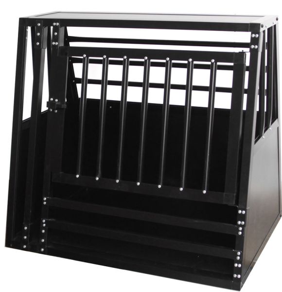 SafeCrate Large Wide med tröskel – Hundbur