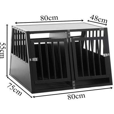 SafeCrate Basic Double Small - Hundbur
