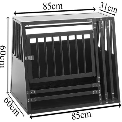 SafeCrate Basic XL Wide Low Med Tröskel - Hundbur