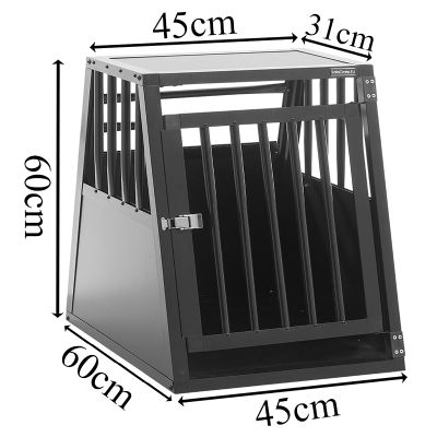 SafeCrate Basic XS Wide Low - Hundbur